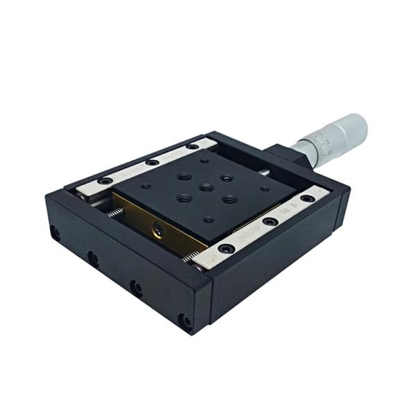High Precision Cross Roller Guide Manual Stage X Axis Move Platform