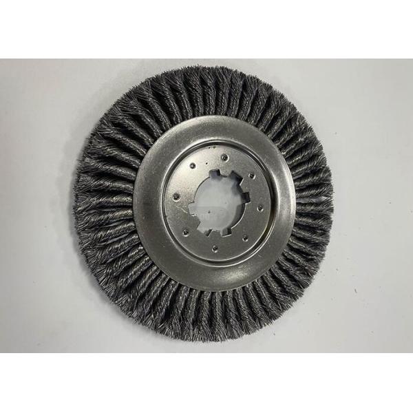 300mm OD Metal Tube Rust Removal Twisted Wire Brush