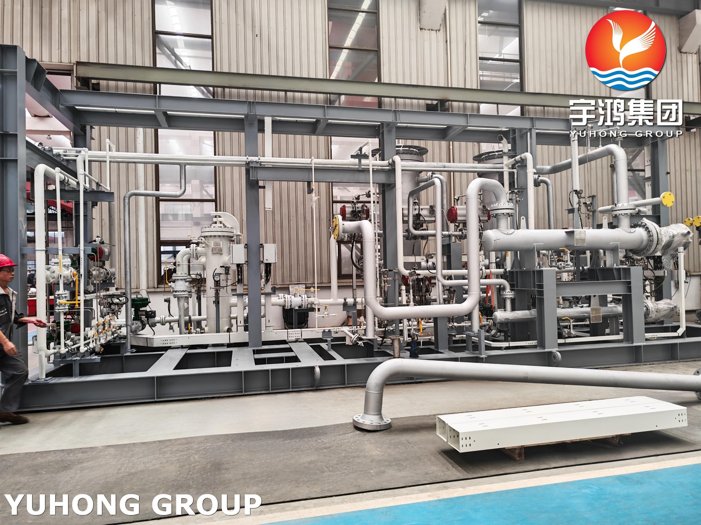 Custom Process Skid Packages | Shell and Tube Heat Exchanger & Finned Tube Bundle Assemblies | Yuhong Group