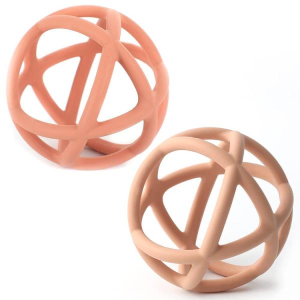 Boule superbe Toy Silicone Soft Rubber Ball de silicone de dentition de bébé de
