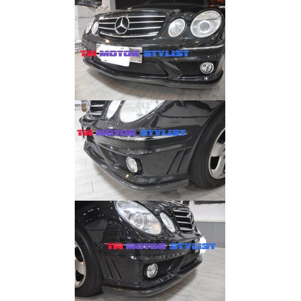 Губа фронта волокна углерода стиля Мерседес В211 АМГ СЛ55 к
