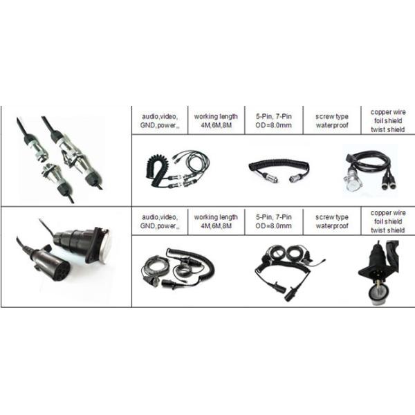 Water Tanker Truck 7 PIN Connecct Deutsch Plug Customized Extension Cable