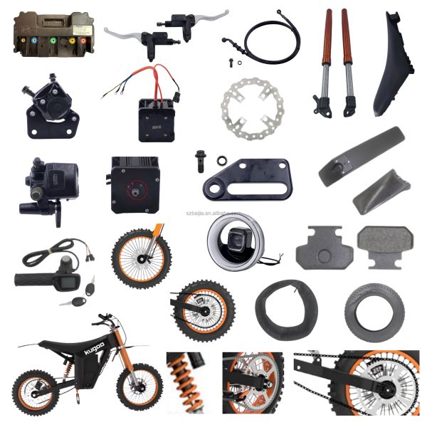 Kugoo Wish 01 Original Electric Bike Parts Throttle Display Tire Fender Brake Disc Controller Handlebar Motor