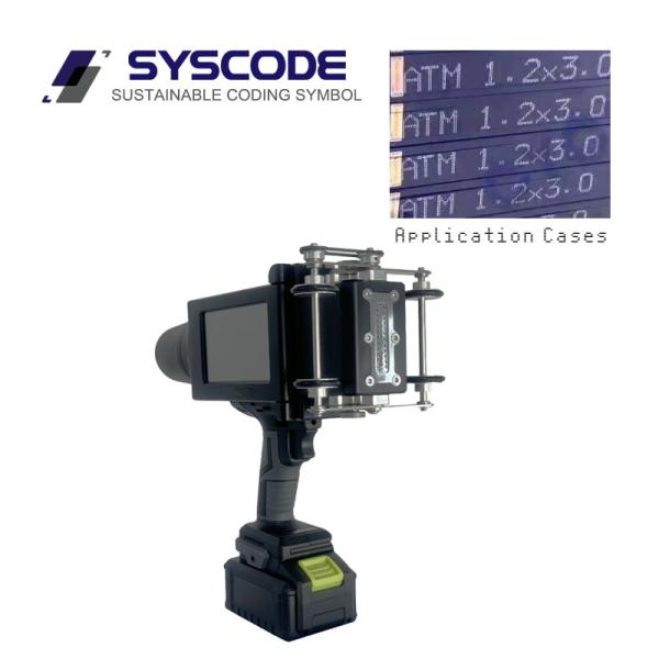 DOD Large Character Handheld Inkjet Printer for High-Speed Printing on Rubber Hoses and Wooden Boxes