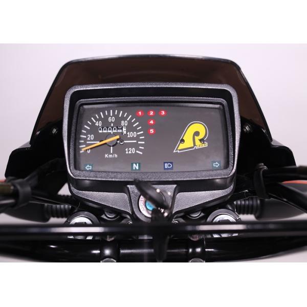 12N7 - 4A Battery Gas Powered Motorcycle Strong Power 90 Km / Hr Top Speed