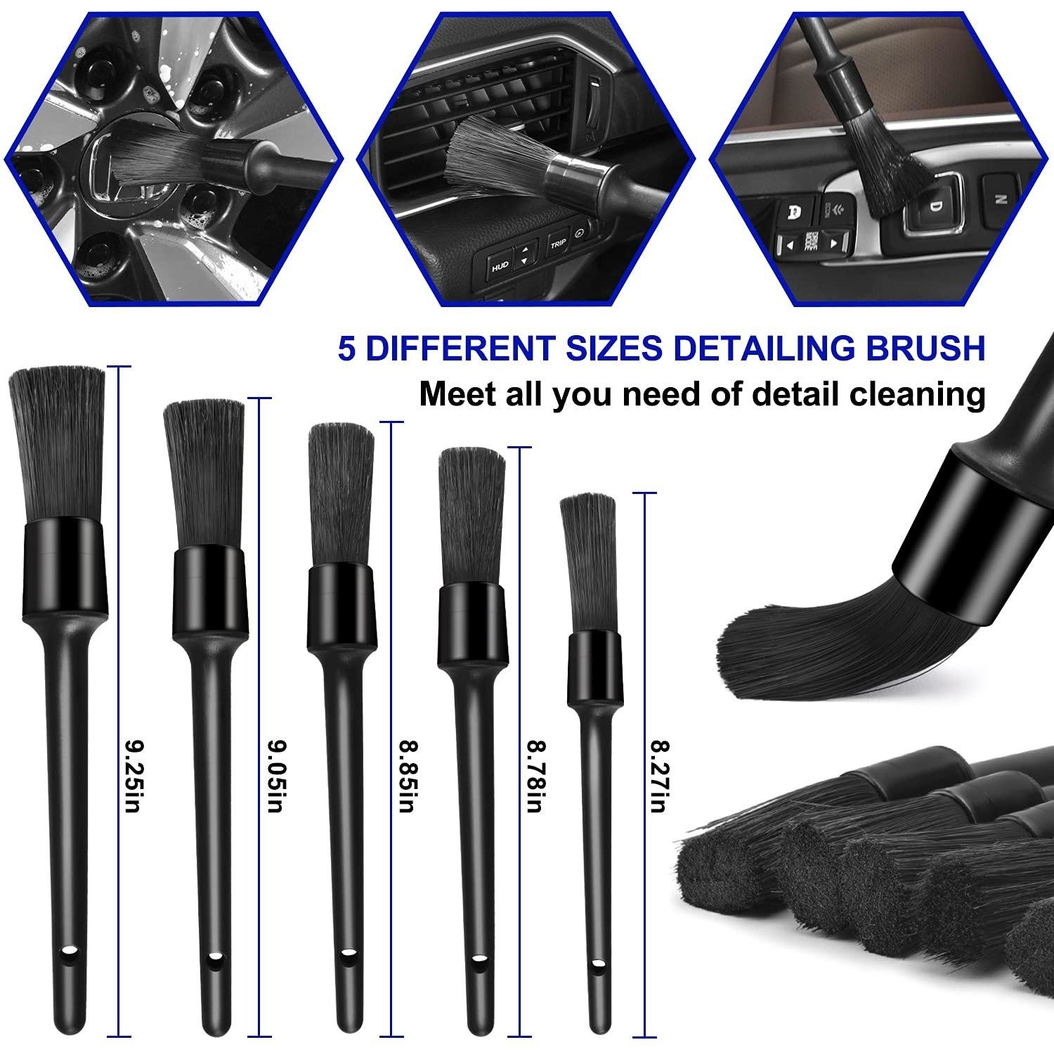 Car Brush With Long Handle 21 шт. Автомобильные инструменты для уборки