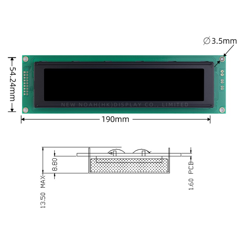 Russian BTN Black Film 4004A3 4X40 4004 18PIN LCM Parallel Port ST7066U Character LCD Screen