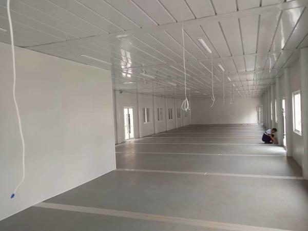 Banheiro Casa de contêiner de pacote plano para luxo moderno Viver em painel de sanduíche de aço