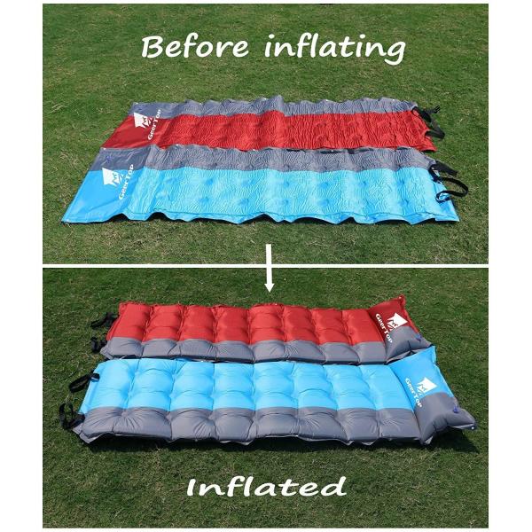 75D Polyester Inflatable Sleeping Pad