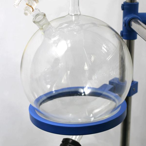 10 L Double Jacket High Pressure Chemical Glass Reactor Semi - Automatic
