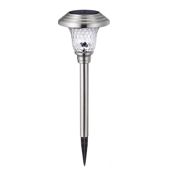 Metal Solar Lamp Amazon Heavy Duty Durable Stainless Steel Tube Solar Light for Garden