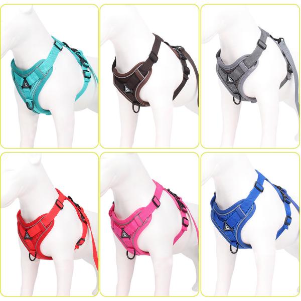 Dog Harness Vest Breathable Mesh Reflective Sport Comfortable Outdoor Activities