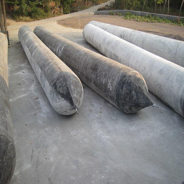Pressure 0.05-0.25 MPA Marine Rubber Airbags Thickness 6mm-20mm Layers 4-9 Heavy Duty Construction Design