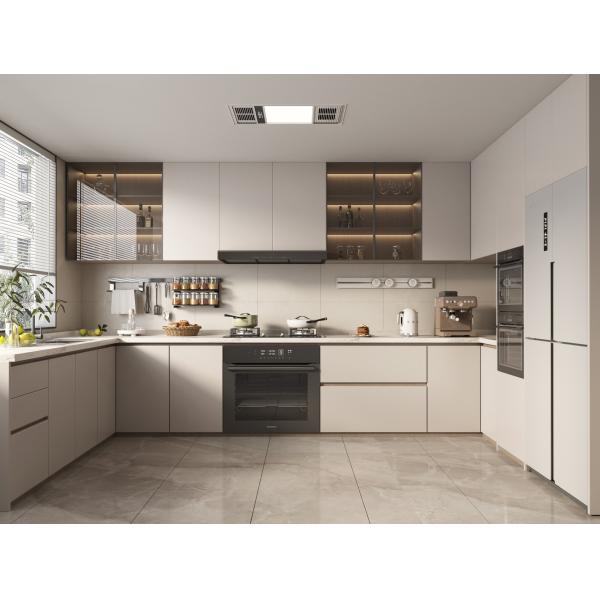 Customized MDF MFC Chipboard Cabinet Set Modular Kitchen Cabinetry