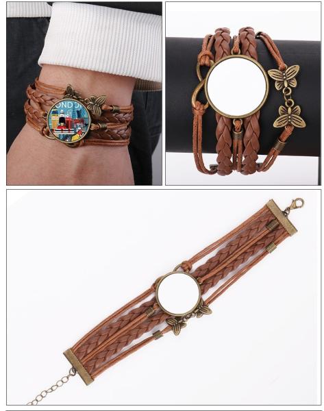 DIY Sublimation Gifts Customized Sublimation Blanks Love Bracelet