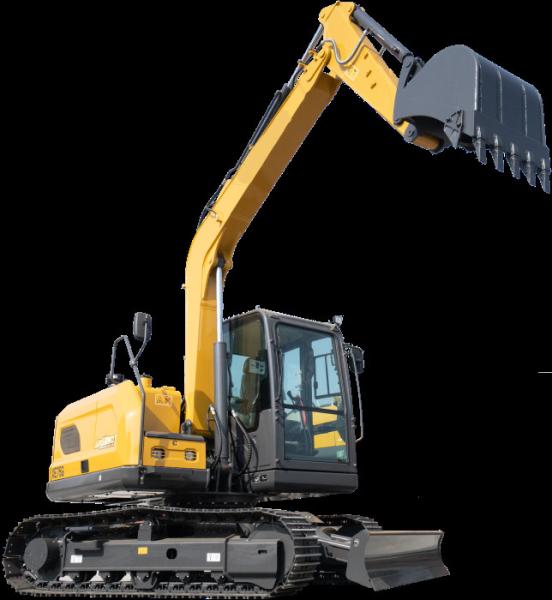 XE75G Hydraulic Excavator Crawler Mounted In Commercial Housing