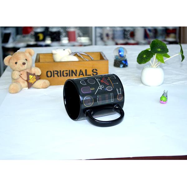 Hot Sensitive Color Changing Coffee Mug , Color Changed Magic Coffee Cup Advertising
