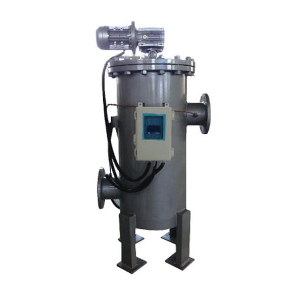 Pressão nominal 1.0Mpa Filtro de líquido com capacidade de autolimpeza automática completa