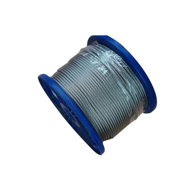 Galvanized 6mm Wire Gauge Steel Wire Ropes For Drilling Rig AISI