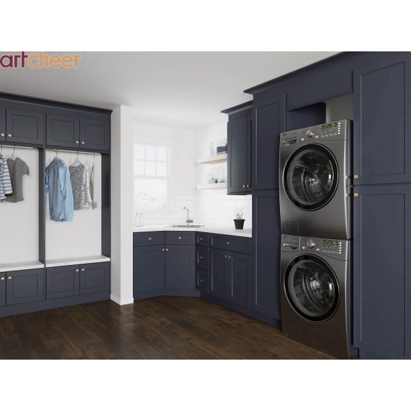 Solid Wood Shaker Style Kitchen Cabinet Sets Ready to Assemble with Granite Countertop