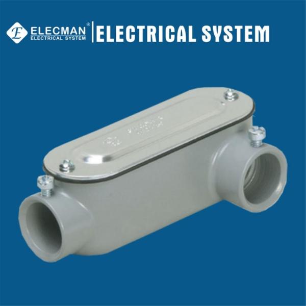 Type corps en aluminium de la vis de réglage LL d'EMT de conduit 1/2 » - 2"