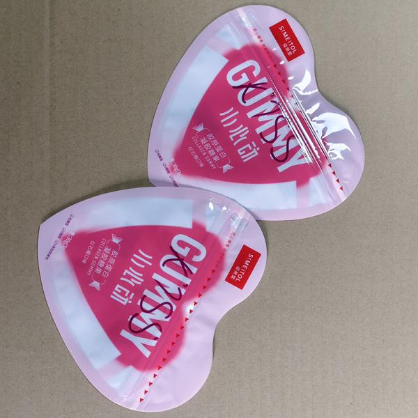 ​Irregular-Shaped Barrier Candy Bags Custom Printing For Gummies Chocolates