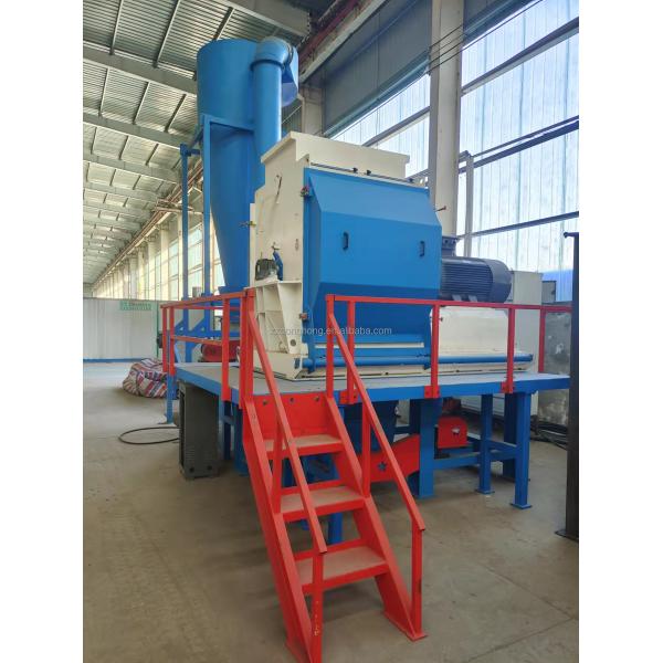Waste Plastic Recycling Wood Chipper Shredder OCC Newspaper Cardboard Production Line
