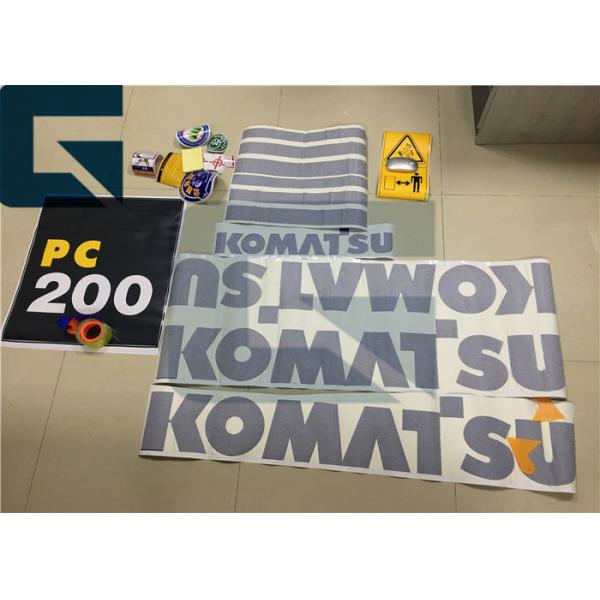 Komatsu Heavy Equipment Digger Excavator Sticker For Sale