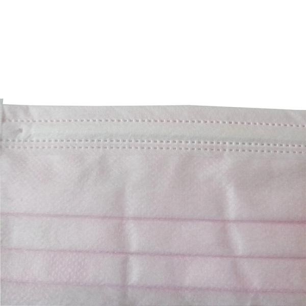 Single Use 3 Ply Disposable Face Mask Non Woven Medical for Pollution Protective