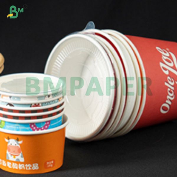 Food Grade White Kraft Cup Stock Paper For Ice - cream Cup
