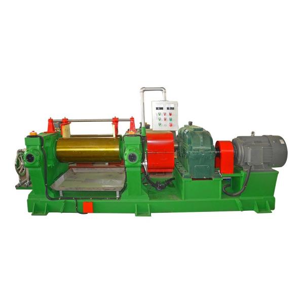 SGS 2 Roll Rubber Mixing Machine , 16 Open Rubber Mixing Mill