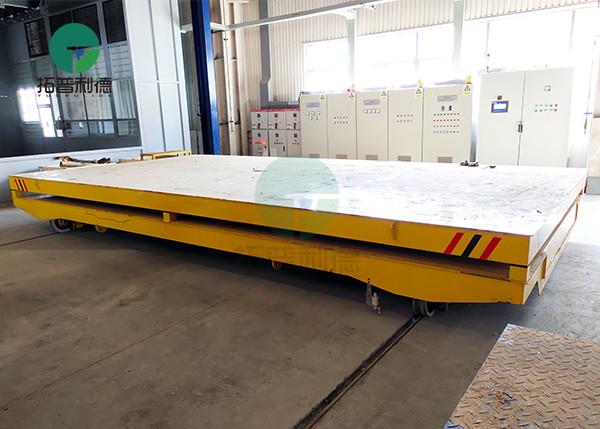 Automatic Warehouse Material Handling Scissor Lifting Transfer Carriage Steel Parts Transport Carts