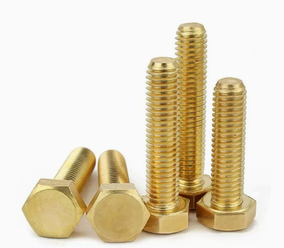 Steel Hex Head Bolt Custom Made Bolts DIN933 Standard Zinc Plated