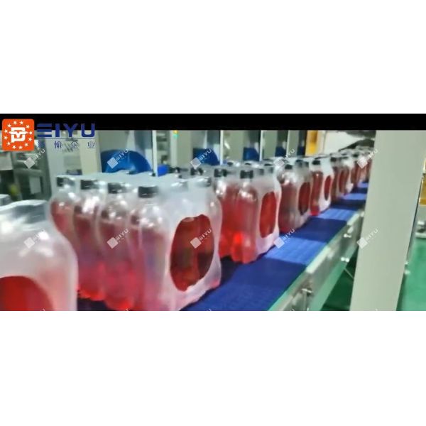 Automatic PE Shrink Film Wrapping Machine with 380V/50Hz Power and 35kW Main Machine Power for Efficient Packaging