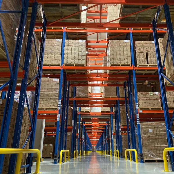 Steel Pallet Racking Warehouse Storage Racks Weight Capacity 1000kg-3000kg