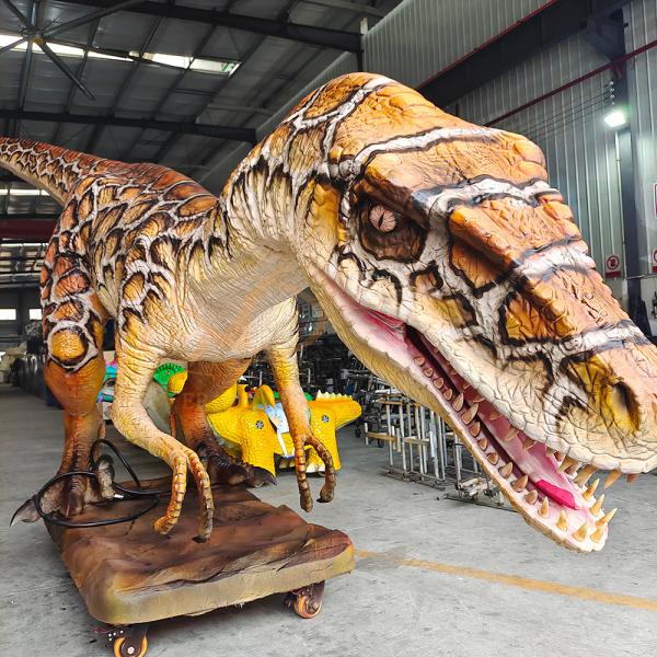 Parque Jurásico Animatrónico Dinosaurio Modelo 3-50m A prueba de tiempo