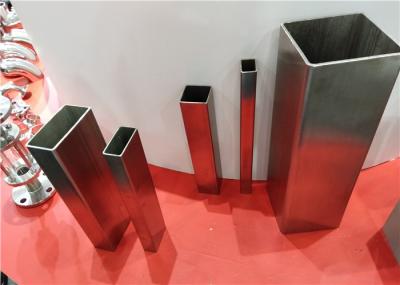 O quadrado de aço inoxidável soldado 304 316 316L retangulares Inox da tubulação conservou a superfície