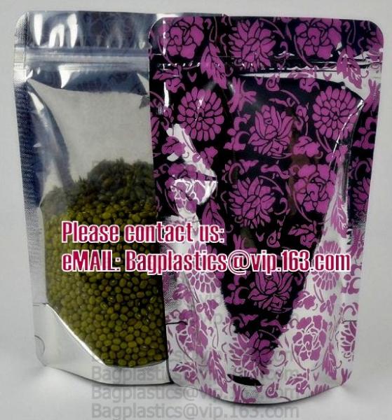 Side Gusset Bags, Quad Sealed Bags, Cookie packaging, Tea pack, Coffee pack, Oil packaging Aluminium Foil k Bags W