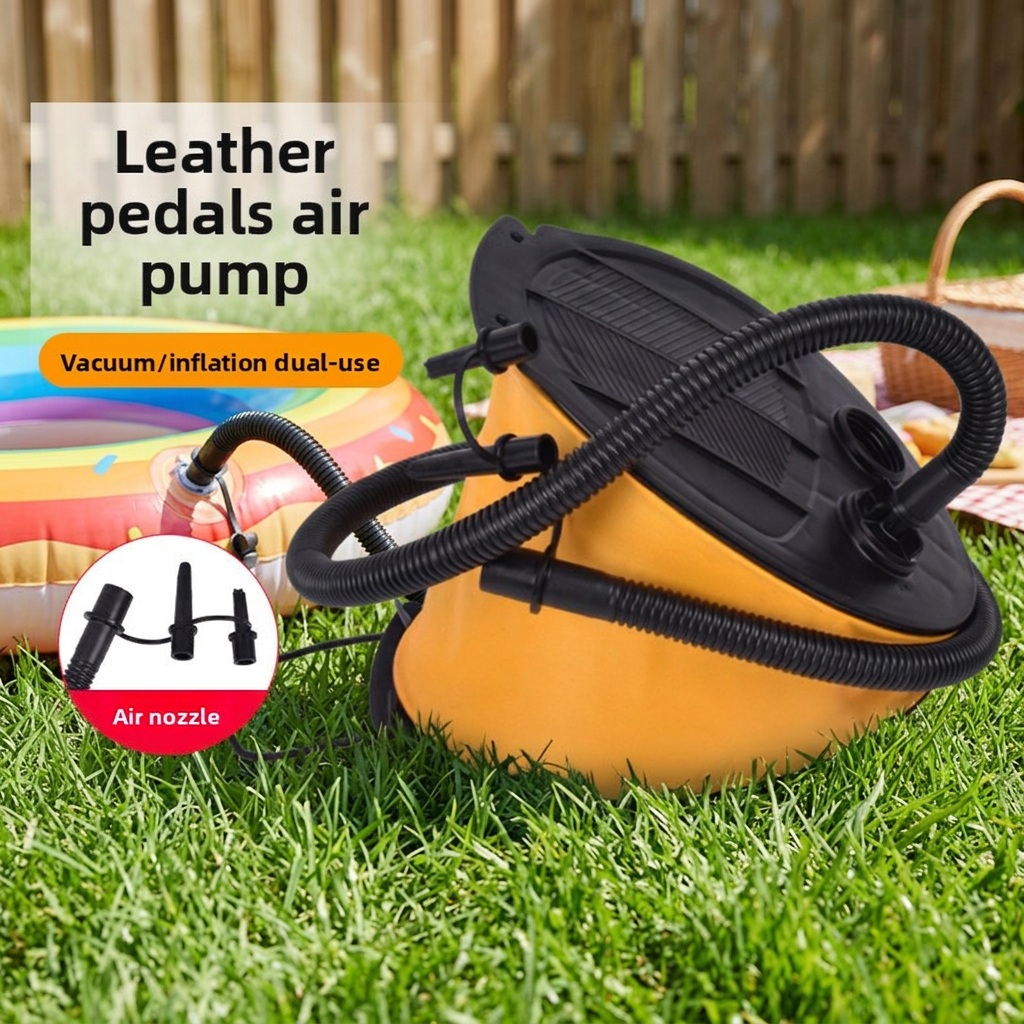 Foot-operated Air Pump Outdoor Portable Multi-functional Inflating Tool for Balls Swimming Rings Quick-Inflating Made in China