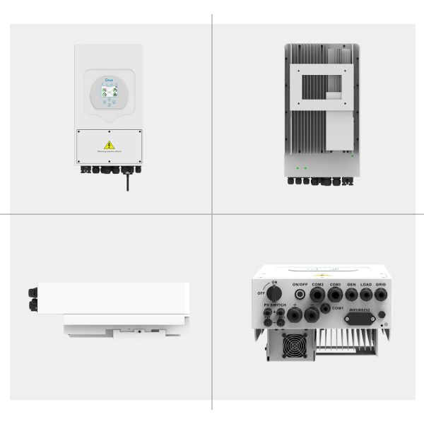 Deye Three Phase Hybrid Inverter 10Kw 20Kw 12Kw 8Kw Hybrid Solar Inverter Deye Inverter 20 kw Low Voltage for Home Use