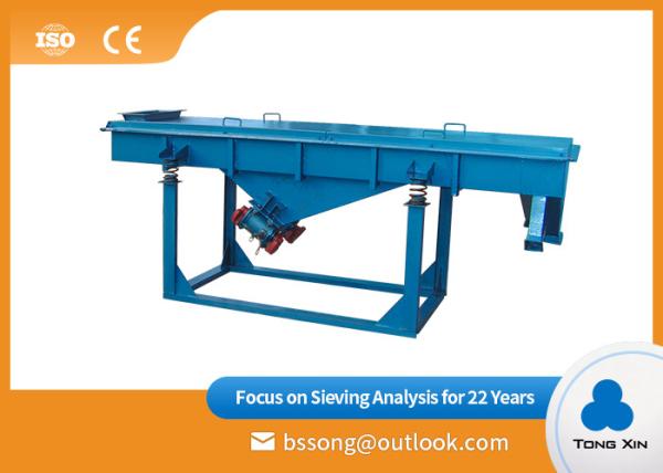 Carbon Steel Chemical 20t Per Hour Linear Vibratory Screen