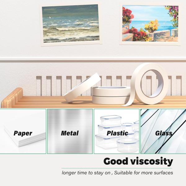 Wholesale Custom White Crepe Paper Masking Tape