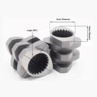 D2 Elementos de tornillo de extrusores de acero con resistencia a la corrosión para la industria de masterbatch