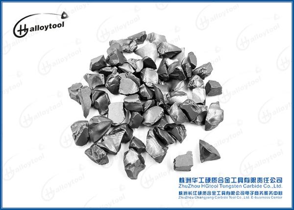 Grânulo esmagados Blocky do carboneto de tungstênio YG8, partículas do carboneto de tungstênio