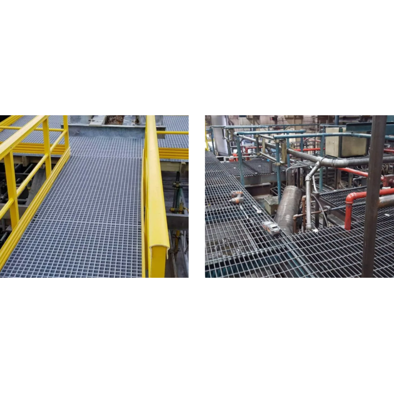 Hot Dip Galvanized Heavy Duty Serrated Steel Grating for Industrial Platforms and Trench Covers