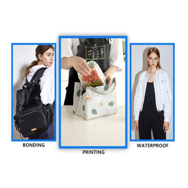 Recycled Twill Nylon Bonding Backpack Luggage Waterproof Eco Fabric