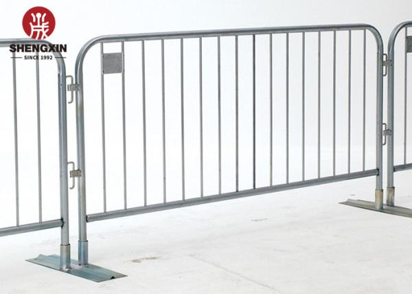 Sturdy 1mx2m Crowd Barrier Fence Temporary Fence Barrier