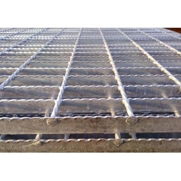Гальванизированная Серратед стальная решетка для материала плиты пола К235лов Кардон