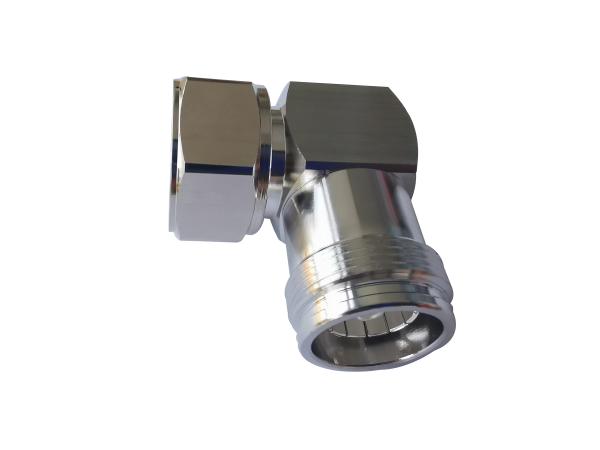 4.3/10 Mini DIN Male To 4.3/10 MINI DIN Female Right Angle Adapter 4.3/10 Adapter