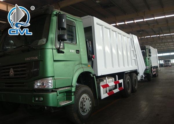 Sinotruk Howo Garbage Truck 10 Tire Mode garbage bin truckl 6x4 Compactor garbage truck